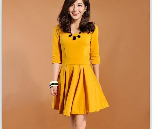 Vestido Amarelo